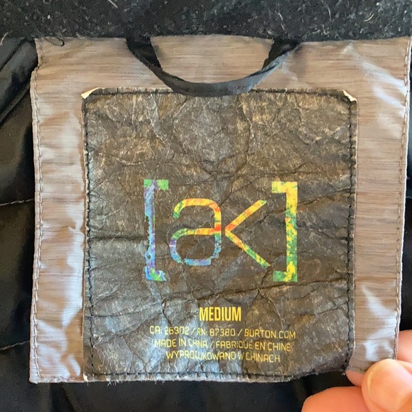 Burton down insulator jkt - Picture 3 of 4